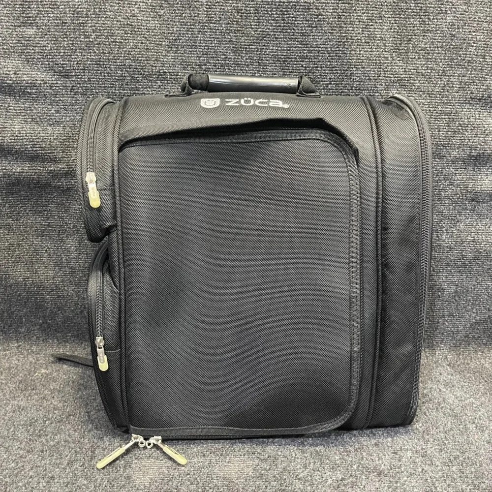 Zuca Artist Backpack Black Professional Business Organizer Tech Tool Travel‎ Bag